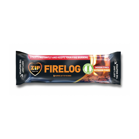 Zip High Performance Firelog 700g Non Smokeless Instant Easy Light Slim