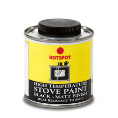 Hotspot Stove Paint Black Matt 100ml High Temp Heat Resistant Coating