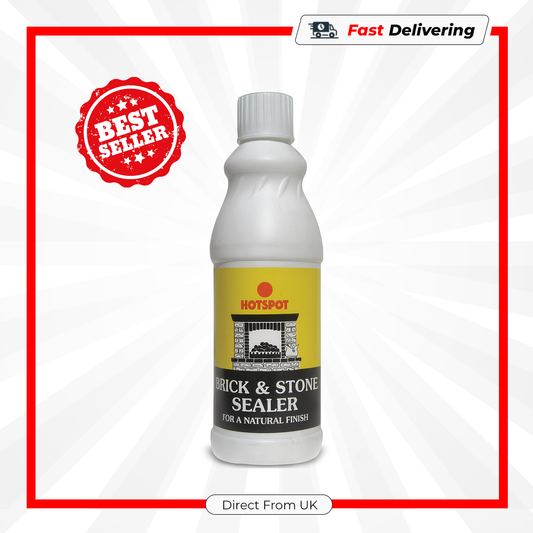 Hotspot Brick & Stone Sealer 500ml Solvent Based Water Oil Repellent