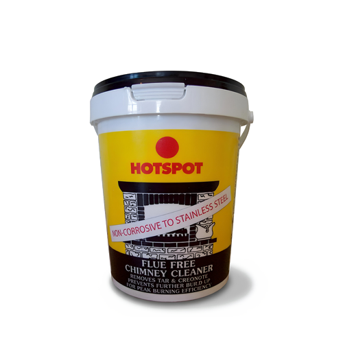 Hotspot Chimney Cleaner 750g Creosote & Tar Remover Stove Fire Safety