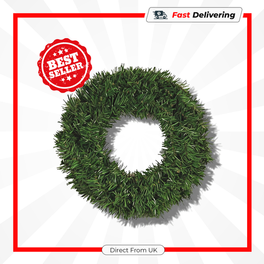 Kaemingk Imperial Pine Wreath Green 50cm Christmas Door Decoration