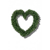 Kaemingk Green Heart Wreath 50cm Christmas Door Wall Decoration Evergreen