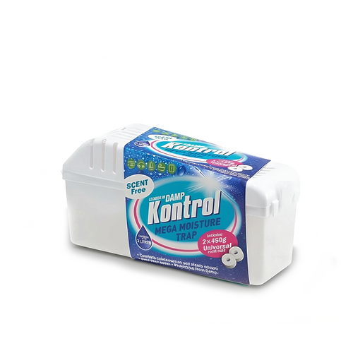 Kontrol Universal Moisture Trap 1kg Damp Condensation Dehumidifier Home Use