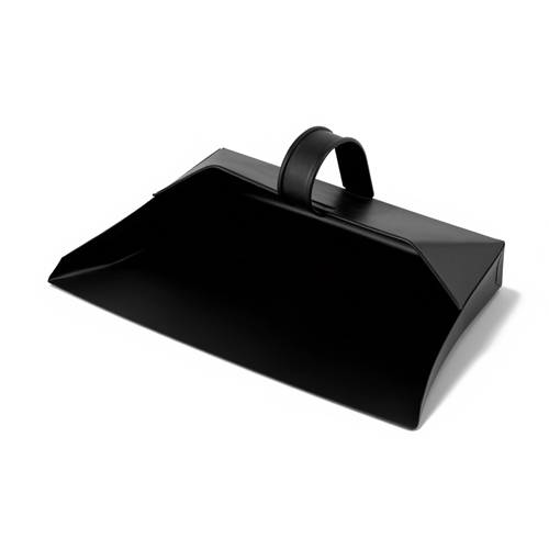Groundsman Heavy Duty Metal Dustpan Black Garage Workshop Cleaning Tool