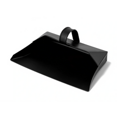 Groundsman Heavy Duty Metal Dustpan Black Garage Workshop Cleaning Tool