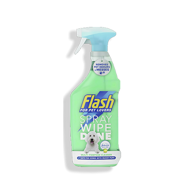 Flash Slim Bathroom Spray Wipes 800ml White Blossom Cleaner Anti-Bacterial