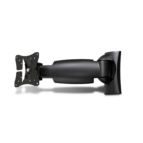 Vivanco Slim Small Tilt & Swing TV Wall Mount Bracket Up to 32 Inch Black