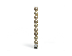 Kaemingk Plain Shatterproof Baubles 60mm Pearl Christmas Tree Decoration Set