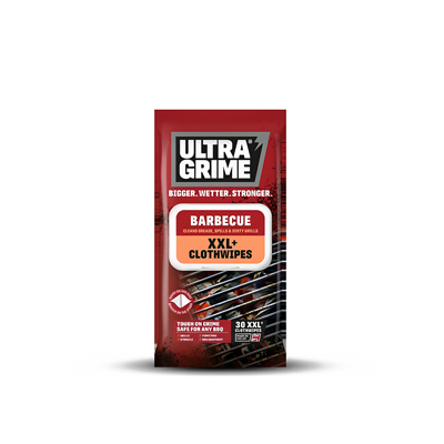 Ultragrime Slim Life BBQ Cleaning Cloth Wipes XXL 30 Pack Heavy Duty