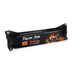 Tiger Tim Firelog 1.1kg Odourless Smokeless Fire Log Long Burning Fireplace