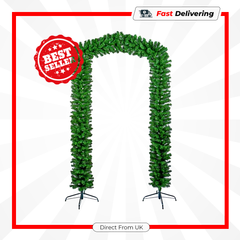 Premier Single Tree Arch 2.4m Christmas Entrance Holiday Decoration