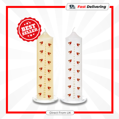 Premier Robin Pattern Advent Candle Assorted 20 x 5cm Christmas Countdown Decor