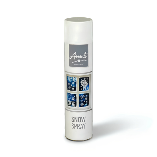 Premier Snow Spray 600ml Christmas Artificial Frosted Tree Window Decoration