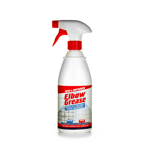 Elbow Grease Mould & Mildew Stain Remover 700ml Bleach Bathroom Spray