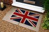 Union Jack Flag Doormat British Flag Latex Backed Coir Floor Door Mat 40 x 70cm