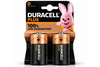 2x DURACELL D SIZE PLUS POWER ALKALINE BATTERIES LR20 MN1300 - EXPIRY 2035