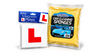 Car Pride Magnetic Learner L Plates Super Absorbent Car Cleaning Sponges