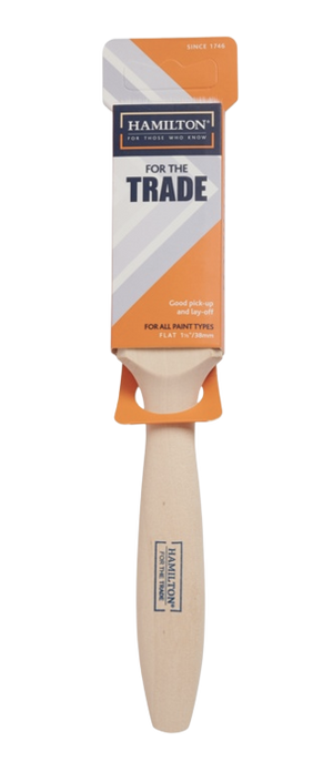 Hamilton For The Trade Fine Tip Flat Brush 1.5"
