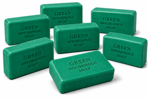 125g GREEN SOAP FRESH SMELL HOUSEHOLD OLD FASHIONED TRADITIONAL BAR