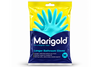 Marigold Bathroom Gloves Cotton Lined Longer Cuffs Double Layered Protection M