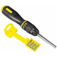 Stanley Multibit Ratchet Screwdriver + 10 Bits Number of Pieces 11