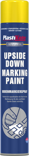 PlastiKote Upside Down Marking Paint 750ml Yellow