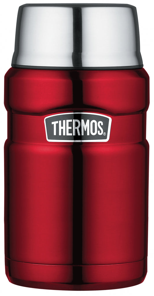 Stainless King Food Flask 0.71L Red