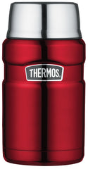 Stainless King Food Flask 0.71L Red