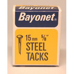Bayonet Tacks (Fine Cut Steel) Blue (Box Pack) 13mm