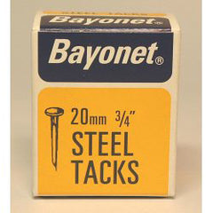 Bayonet Tacks (Fine Cut Steel) Blue (Box Pack) 13mm