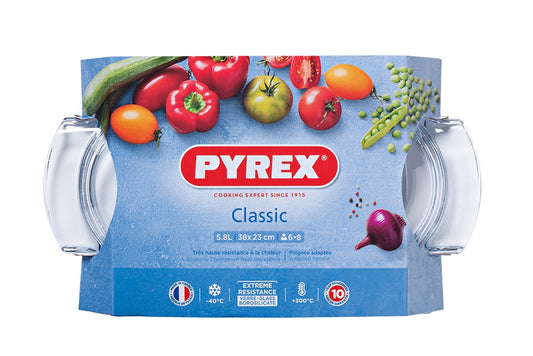 Pyrex Classic Oval Casserole 5.8L