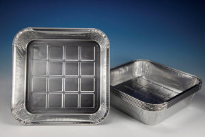 Caroline Square Foil Tray 4 Pack