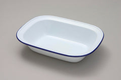 Nimbus White Oblong Pie Dish 16cm