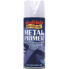 PlastiKote Metal Primer 400ml Aerosol White