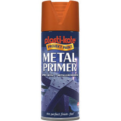 PlastiKote Metal Primer 400ml Aerosol White