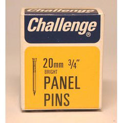 Challenge Panel Pins Bright Steel (Box Pack) 13mm