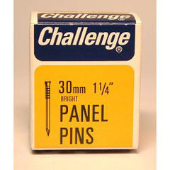 Challenge Panel Pins Bright Steel (Box Pack) 13mm
