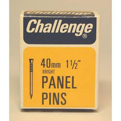 Challenge Panel Pins Bright Steel (Box Pack) 13mm