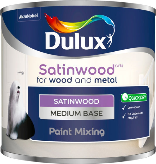 Dulux Colour Mixing 500ml Medium Satinwood Base
