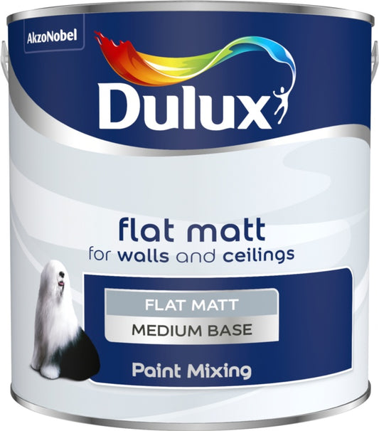 Dulux Colour Mixing 2.5L Medium Flat Matt