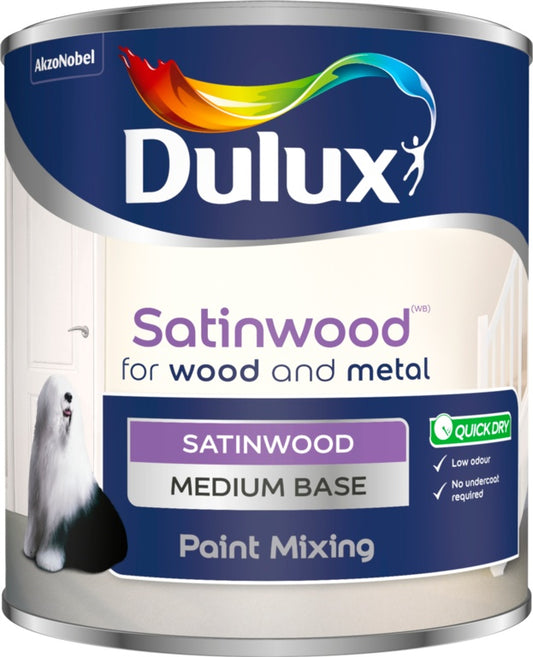 Dulux Colour Mixing 1L Medium Satinwood Base