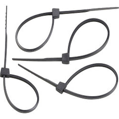 Securlec Black Cable Ties 3.6mm x 140mm Pack 100
