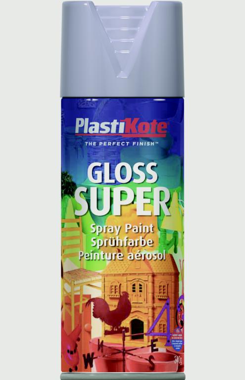 PlastiKote Gloss Super 400ml Aerosol Alumnium
