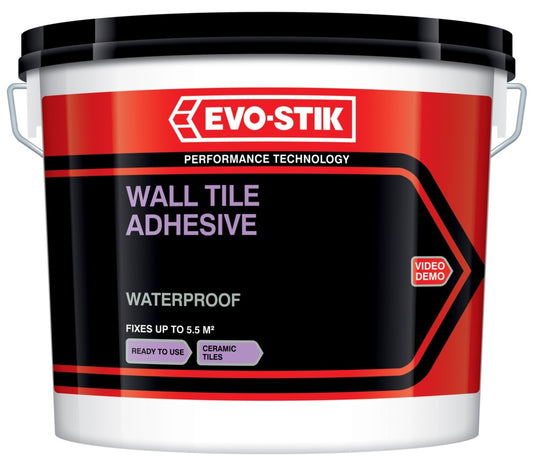 Evo-Stik Waterproof Wall Tile Adhesive Economy 1L