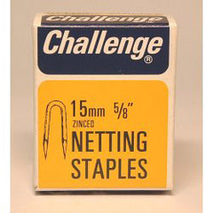 Challenge Netting Staples Zinc Plated (Box Pack) 25mm
