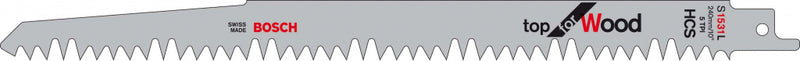 Bosch S1531L Sabre Saw Blades Pack 5