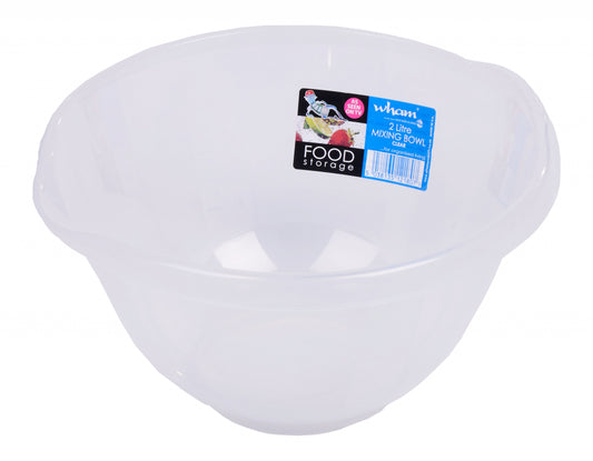 Wham Clear Mixing Bowl 2ltr