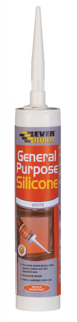 Everbuild General Purpose Silicone C3 | Clear 280ml