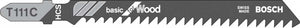 Bosch Basic For Wood Jigsaw Blade Pack 5