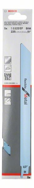 Bosch S1122EF Sabre Saw Blades Pack 5